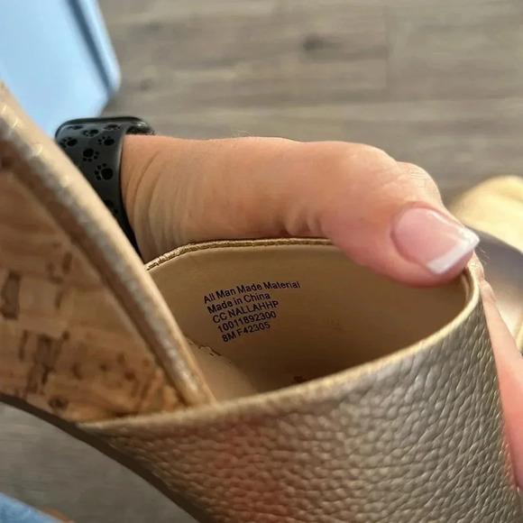 Charter Club Wedge Sandal Size 8 - Picture 4 of 5